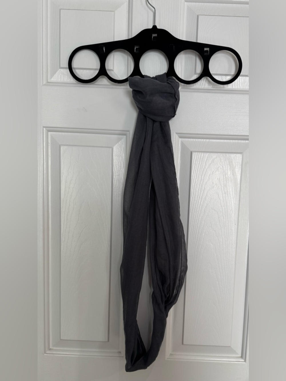 Lightweight Grey Women's Scarf - Versatile Everyday Wrap